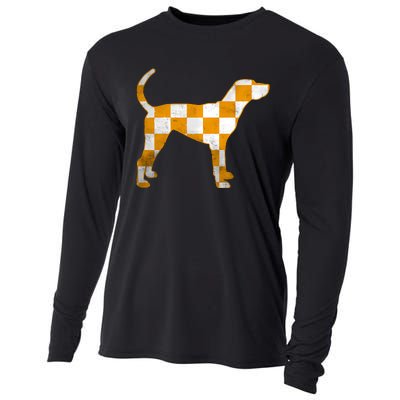 Tennessee Smokey Hound Dog Tn Cooling Performance Long Sleeve Crew