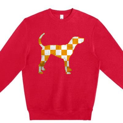 Tennessee Smokey Hound Dog Tn Premium Crewneck Sweatshirt