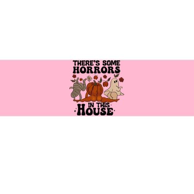 Theres Some Horrors In This House Funny Halloween Twerk Bumper Sticker