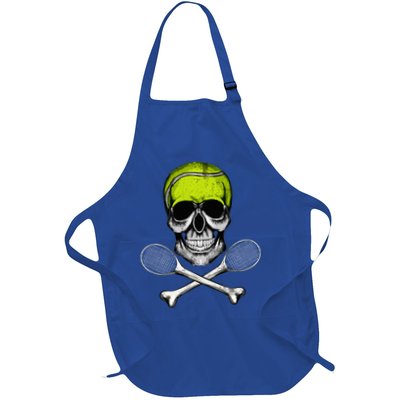 Tennis Skull Halloween Spooky Tennis Halloween Apron