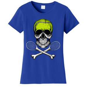 Tennis Skull Halloween Spooky Tennis Halloween Women's T-Shirt