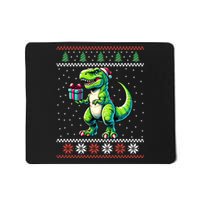 Trex Santa Hat Dinosaur Ugly Christmas Xmas Mousepad