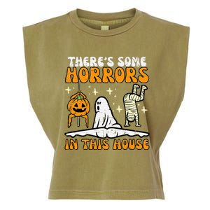 ThereS Some Horrors In This House Garment-Dyed Women's Muscle Tee