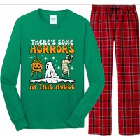 ThereS Some Horrors In This House Long Sleeve Pajama Set