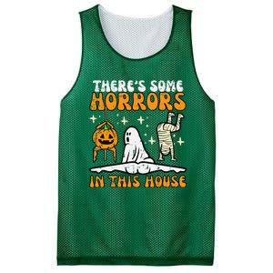 ThereS Some Horrors In This House Mesh Reversible Basketball Jersey Tank