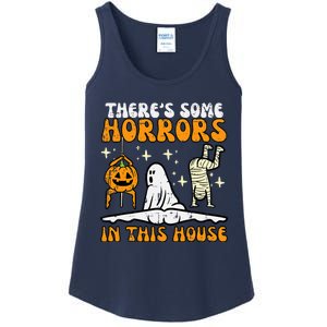 ThereS Some Horrors In This House Ladies Essential Tank