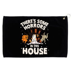 ThereS Some Horrors In This House Ghost Grommeted Golf Towel