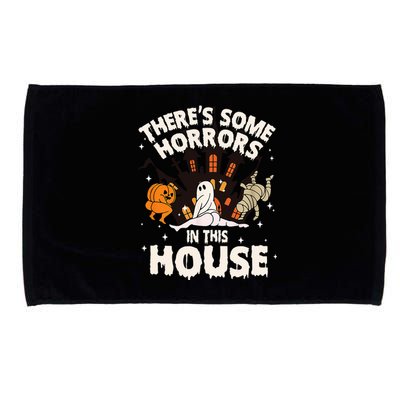 ThereS Some Horrors In This House Ghost Microfiber Hand Towel