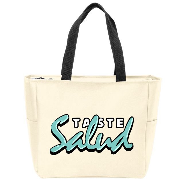 Taste Salud Hydration Immunity Zip Tote Bag
