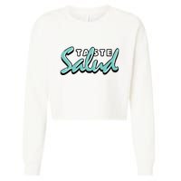 Taste Salud Hydration Immunity Cropped Pullover Crew
