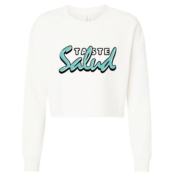 Taste Salud Hydration Immunity Cropped Pullover Crew