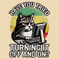 Tech Support Humor I Cat Tech Engineer I Computer It Guy Zip Tote Bag