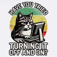 Tech Support Humor I Cat Tech Engineer I Computer It Guy Coffee Mug