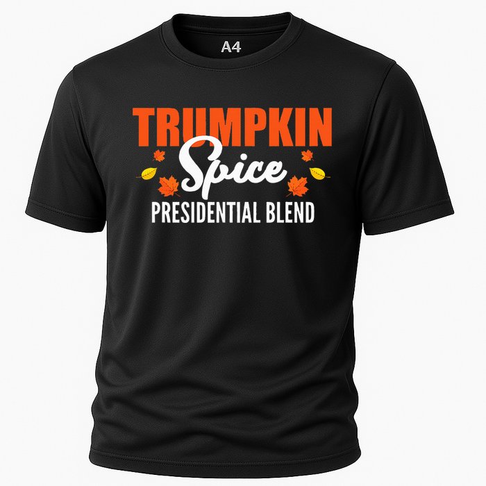 Trumpkin Spice Hilarious Halloween & Thanksgiving Twist Cooling Performance Crew T-Shirt