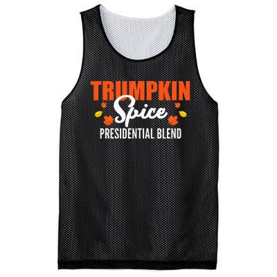 Trumpkin Spice Hilarious Halloween & Thanksgiving Twist Mesh Reversible Basketball Jersey Tank