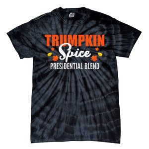 Trumpkin Spice Hilarious Halloween & Thanksgiving Twist Tie-Dye T-Shirt