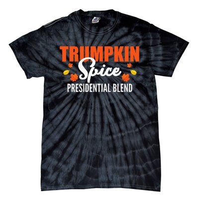 Trumpkin Spice Hilarious Halloween & Thanksgiving Twist Tie-Dye T-Shirt