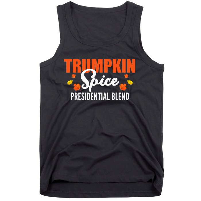 Trumpkin Spice Hilarious Halloween & Thanksgiving Twist Tank Top