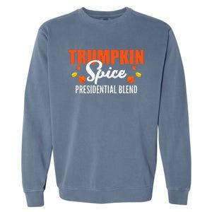 Trumpkin Spice Hilarious Halloween & Thanksgiving Twist Garment-Dyed Sweatshirt