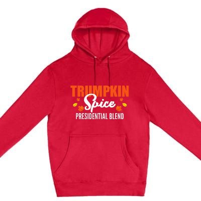 Trumpkin Spice Hilarious Halloween & Thanksgiving Twist Premium Pullover Hoodie