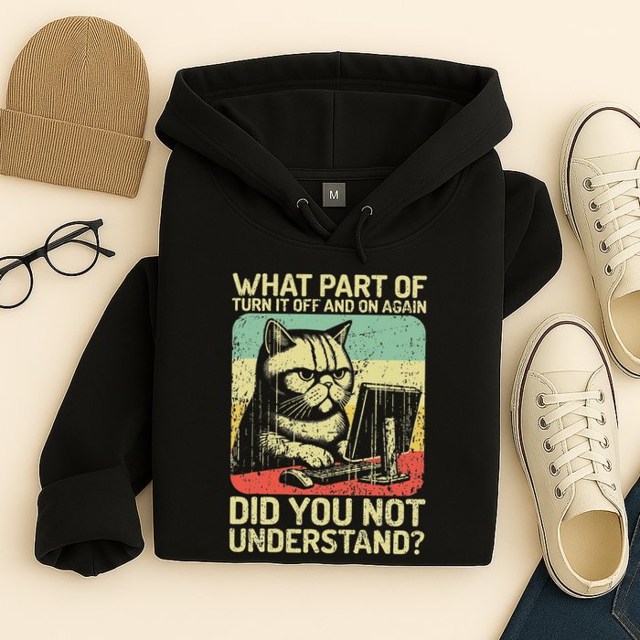 Tech Support Humor Tech Engineer On Off Computer It Guy Hoodie