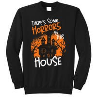 Theres Some Horrors In This House Halloween Funny Sweatshirt