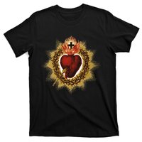 The Sacred Heart Of Jesus Catholic Icon T-Shirt