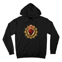 The Sacred Heart Of Jesus Catholic Icon Tall Hoodie