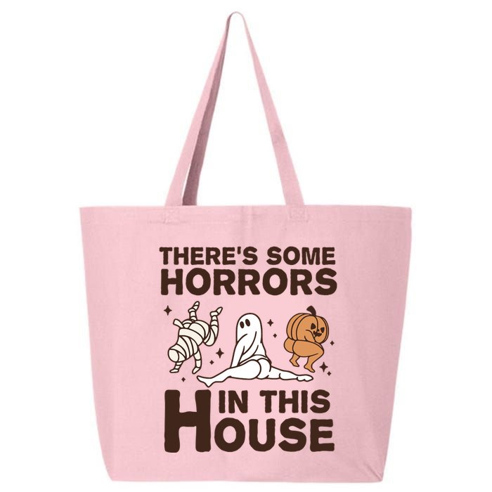 Theres Some Horrors In The House Funny Halloween Twerk 25L Jumbo Tote