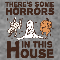 Theres Some Horrors In The House Funny Halloween Twerk Sustainable Beanie