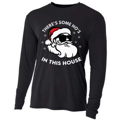 There's Some Ho's In This House Cooling Performance Long Sleeve Crew