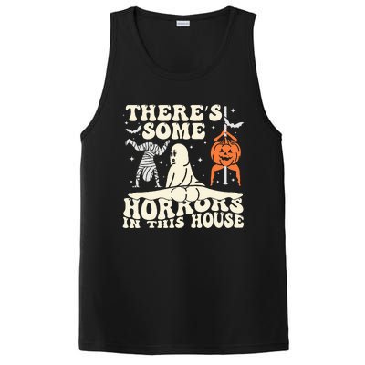 ThereS Some Horrors In This House Ghost Halloween PosiCharge Competitor Tank