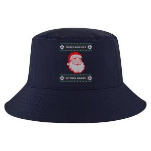 Theres Some Hos In This House Inappropriate Christmas Santa Cool Comfort Performance Bucket Hat