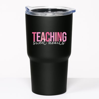 Teaching Sweet Hears Cute Valentine Teacher Tumbler