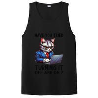 Tech Support Humor I Cat Tech Engineer I Computer It Guy PosiCharge Competitor Tank