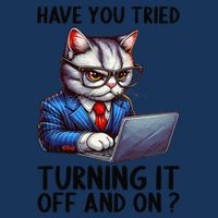 Tech Support Humor I Cat Tech Engineer I Computer It Guy Infant Baby Jersey Bodysuit