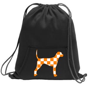 Tennessee Smokey Hound Dog Sweatshirt Cinch Pack Bag