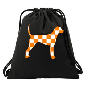 Tennessee Smokey Hound Dog Drawstring Bag