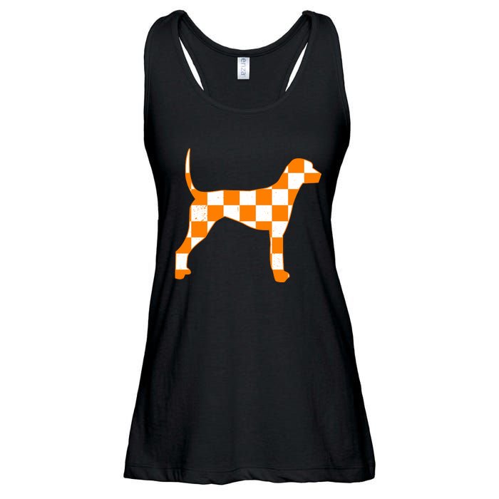 Tennessee Smokey Hound Dog Ladies Essential Flowy Tank