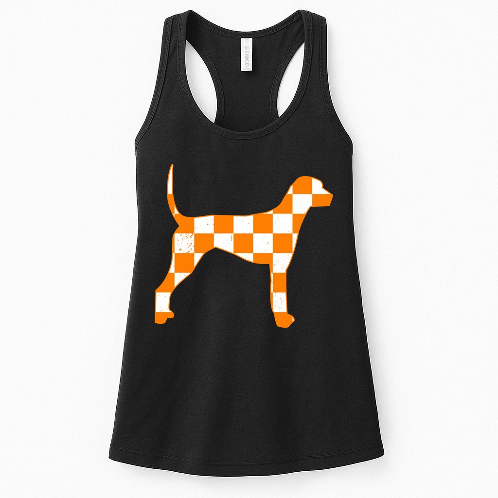 Tennessee Smokey Hound Dog Womens Tank Top