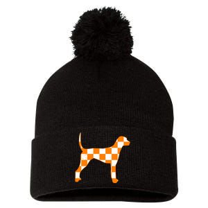 Tennessee Smokey Hound Dog Pom Pom 12in Knit Beanie