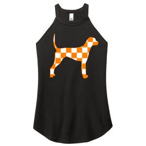 Tennessee Smokey Hound Dog Women's Perfect Tri Rocker Tank