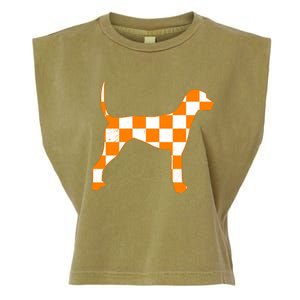 Tennessee Smokey Hound Dog Garment-Dyed Women's Muscle Tee