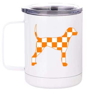 Tennessee Smokey Hound Dog 12 oz Stainless Steel Tumbler Cup