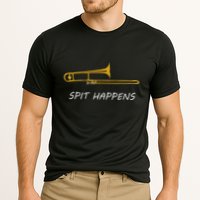 Trombone Spit Happens Trombone Player Gift Performance Shirt