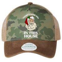 There's Some Hos In This House Christmas Legacy Tie Dye Trucker Hat