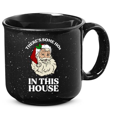 There's Some Hos In This House Christmas 15oz Campfire Ceramic Mug