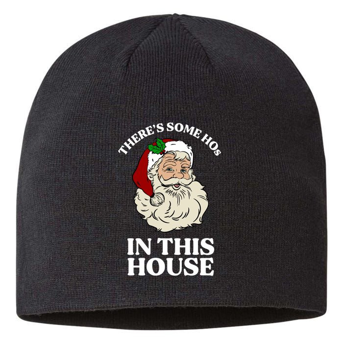 There's Some Hos In This House Christmas Sustainable Beanie