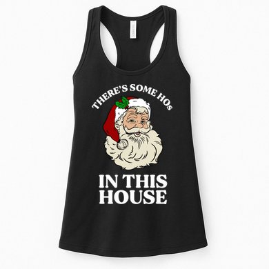 There's Some Hos In This House Christmas Womens Tank Top