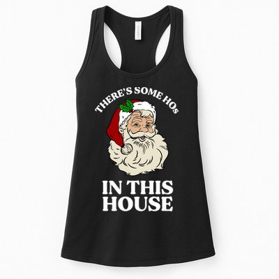 There's Some Hos In This House Christmas Womens Tank Top